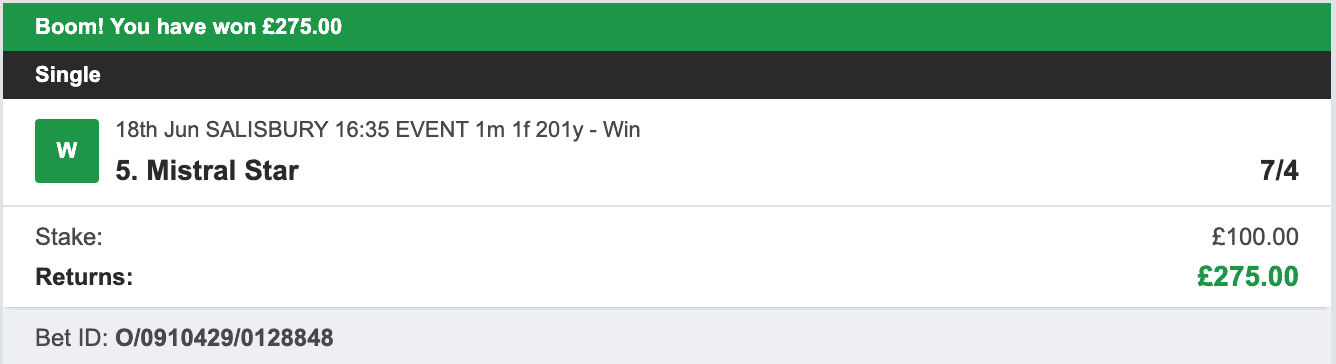 Winners Everyday - Winner 1 - 2023-06-18