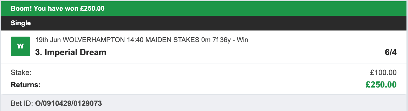 Winners Everyday - Winner 1 - 2023-06-19