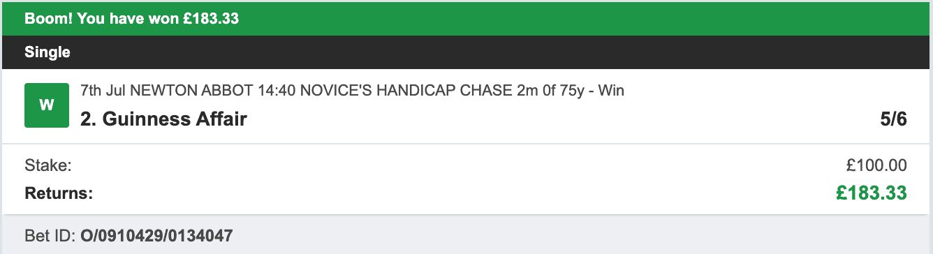 Winners Everyday - Winner 1 - 2023-07-07